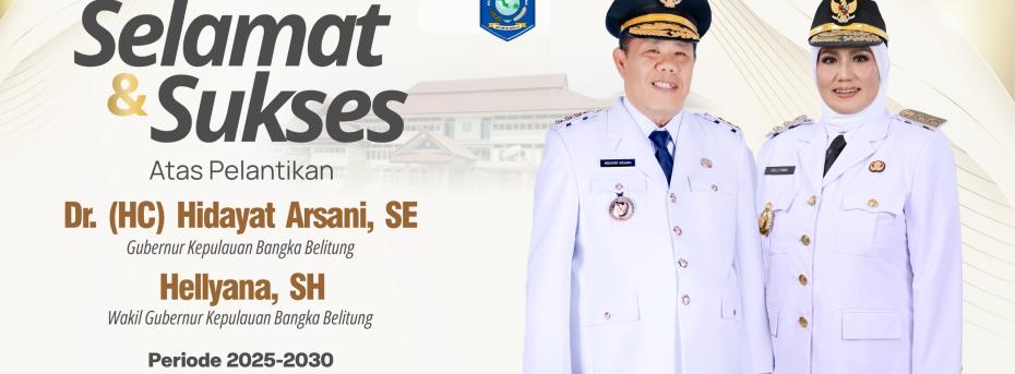 Pelantikan Gub dan Wagub